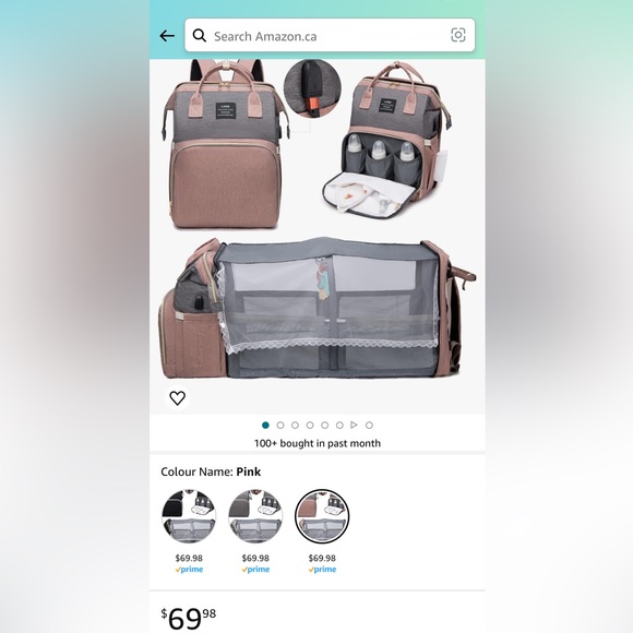 Brand new. Never used baby bag - Picture 4 of 4